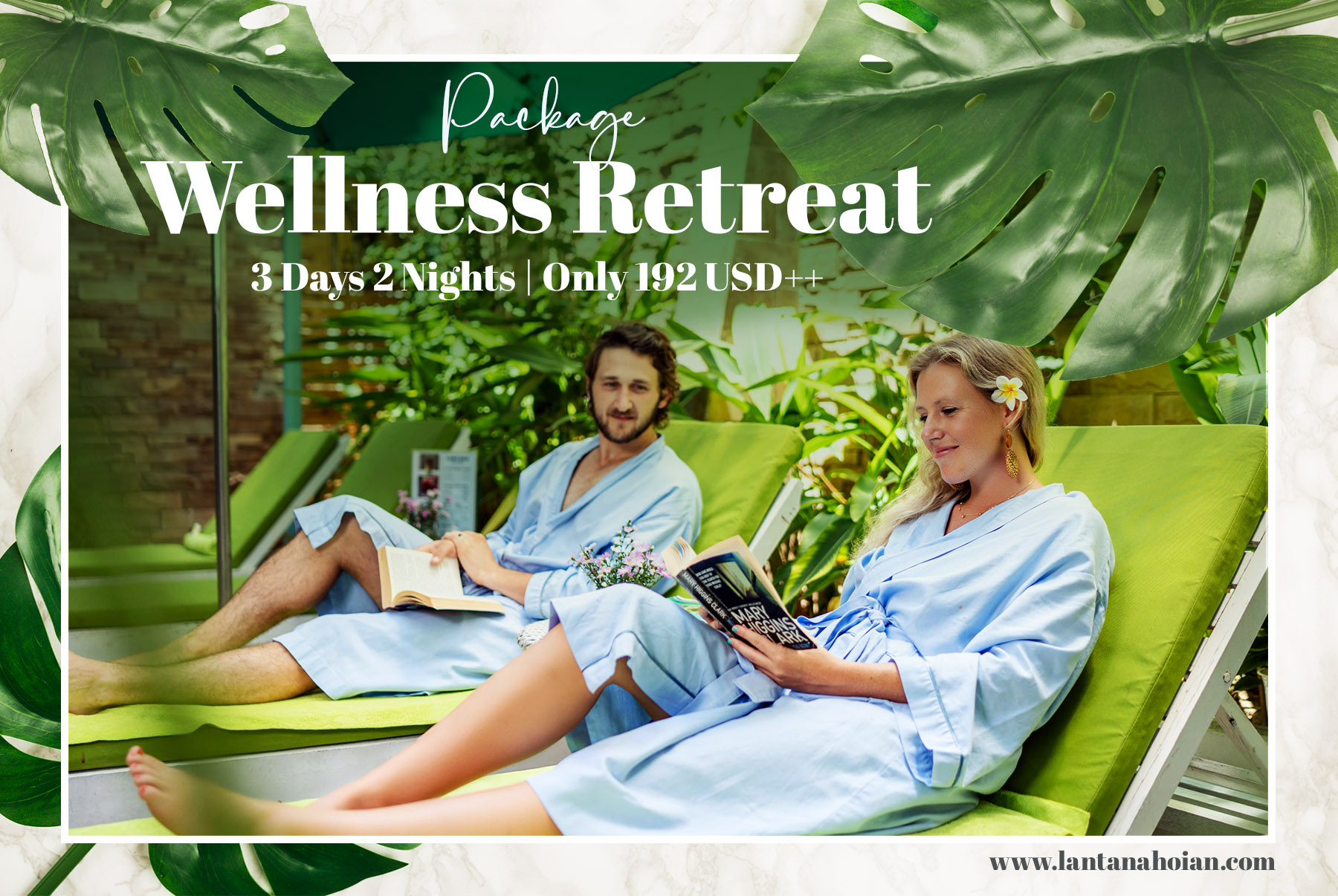 WELLNESS RETREAT PACKAGE - 3 Days 2 Nights Only 180USD++
